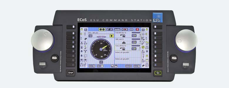 ECoS 2.5 Zentrale, 6A, 7" TFT Display